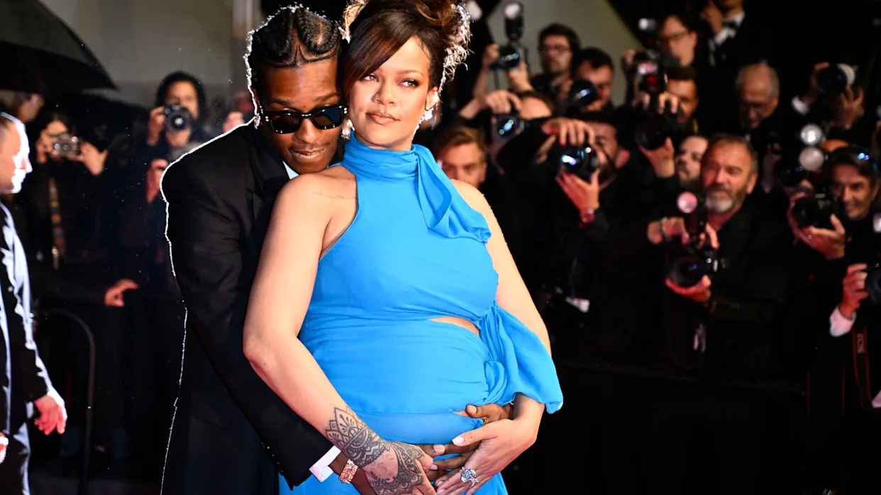 Rihanna teases the possibility of welcoming baby No. 4 with A$AP Rocky in 2026, joking, “So I’m not crazy then?”